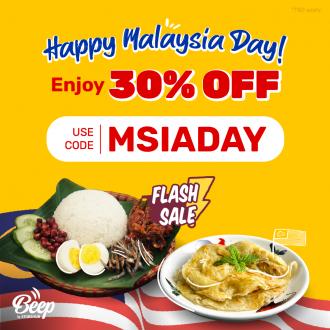 Beep Malaysia Day 30% OFF Promotion (16 September 2022)