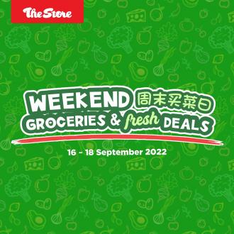 The Store Weekend Groceries & Fresh Deals Promotion (16 September 2022 - 18 September 2022)