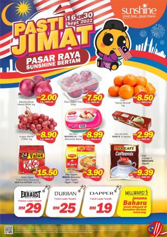 Sunshine Bertam Pasti Jimat Promotion (16 September 2022 - 30 September 2022)