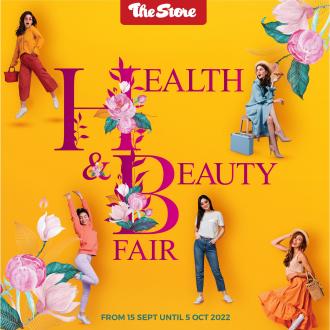 The Store Health & Beauty Fair Promotion (valid until 5 October 2022)
