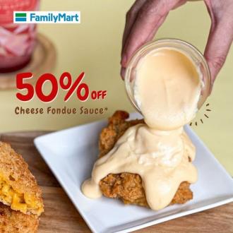FamilyMart 50% OFF Cheese Fondue Sauce Promotion (valid until 30 September 2022)