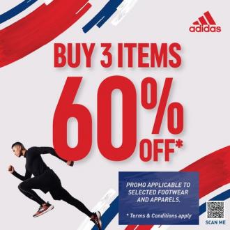 Adidas Special Sale 3 Items @ 60% OFF at Genting Highlands Premium Outlets (15 September 2022 onwards)