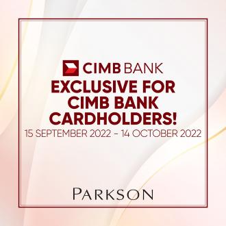 Parkson CIMB Exclusive Promotion (15 September 2022 - 14 October 2022)
