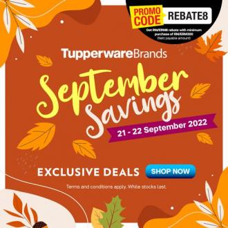 Tupperware Brands September Savings Promotion (21 September 2022 - 22 September 2022)