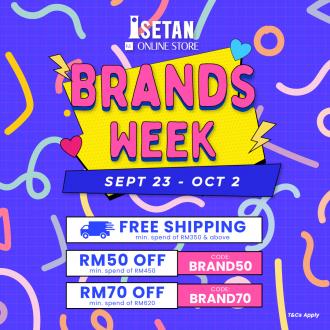 Isetan Online Store Brands Week Promotion (23 September 2022 - 2 October 2022)