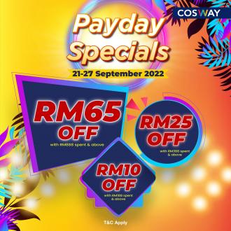 Cosway Payday Sale (21 September 2022 - 27 September 2022)