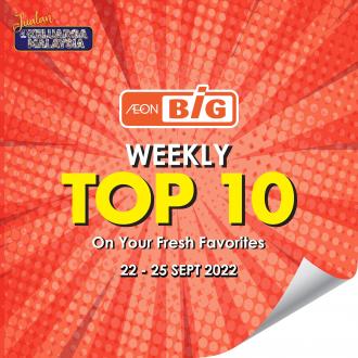 AEON BiG Fresh Produce Weekly Top 10 Promotion (22 September 2022 - 25 September 2022)
