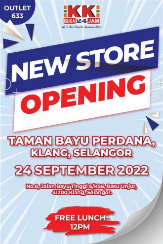 KK SUPER MART Taman Bayu Perdana Klang Opening Promotion (24 September 2022 - 30 September 2022)