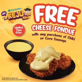 FamilyMart FREE Cheese Fondue Promotion