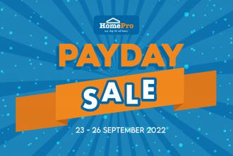 HomePro Payday Sale (23 September 2022 - 26 September 2022)