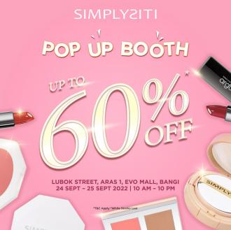 Simplysiti Pop Up Booth Up To 60% OFF at Evo Mall Bangi (24 September 2022 - 25 September 2022)