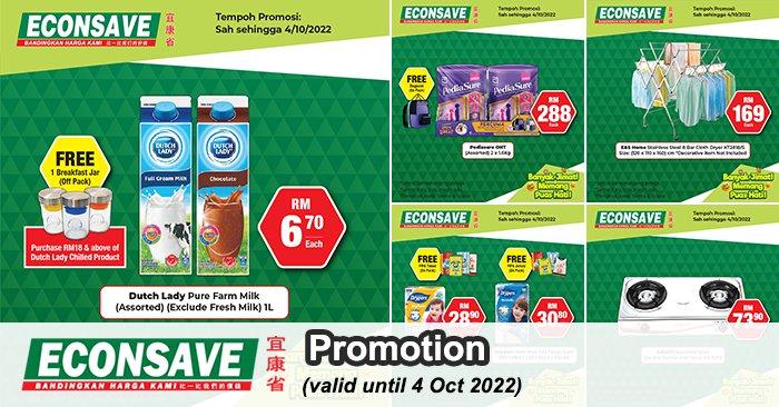 Econsave Gempak & Padu Promotion (valid until 4 Oct 2022)