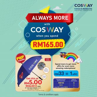 Cosway 24" Auto Open Umbrella PWP Promotion