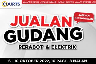 COURTS Warehouse Sale (6 October 2022 - 10 October 2022)