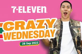 7 Eleven Crazy Wednesday Promotion (28 September 2022)