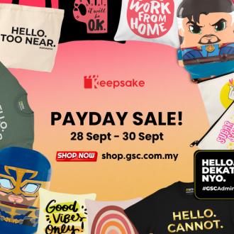 GSC Keepsake Payday Sale (28 September 2022 - 30 September 2022)