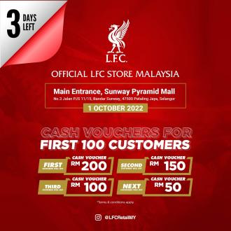 Al-Ikhsan Sports LFC Store Opening Promotion at Sunway Pyramid (1 Oct 2022)