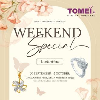 Tomei AEON Mall Bukit Tinggi Weekend Promotion (30 Sep 2022 - 2 Oct 2022)