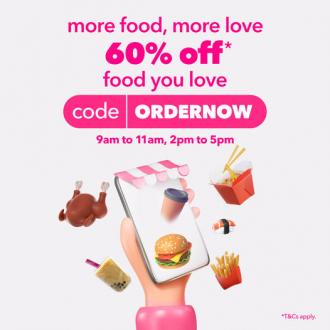 FoodPanda 60% OFF Promo Code Promotion
