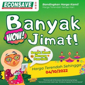 Econsave Banyak Jimat Promotion (valid until 4 October 2022)