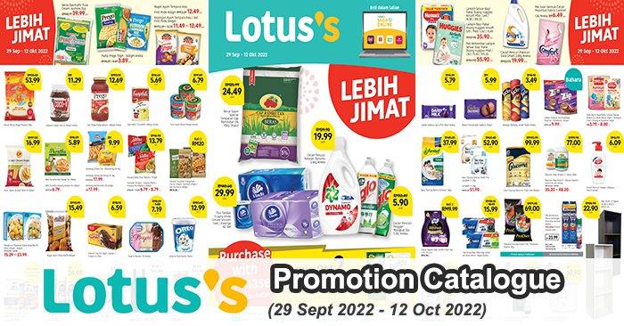 Tesco / Lotus's Lebih Jimat Promotion Catalogue (29 Sep 2022 - 12 Oct 2022)