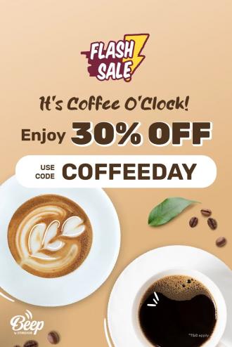 Beep  Coffee 30% OFF Promotion (29 September 2022)