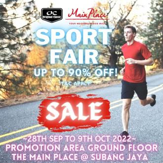 Original Classic Sports Fair Up To 90% OFF at Main Place Mall, USJ (29 September 2022 - 9 October 2022)