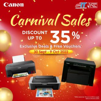 All IT Canon Carnival Sales (30 September 2022 - 9 October 2022)