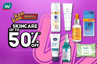Watsons Skincare Promotion Up To 50% OFF (29 September 2022 - 3 October 2022)