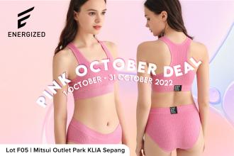 Energized Pink October Promotion at Mitsui Outlet Park (1 October 2022 - 31 October 2022)