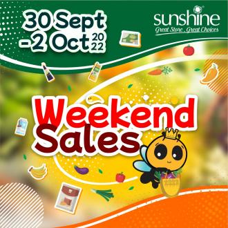 Sunshine Weekend Promotion (30 September 2022 - 2 October 2022)