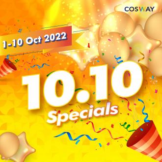Cosway 10.10 Promotion (1 October 2022 - 10 October 2022)