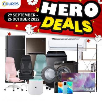 COURTS Hero Deals Promotion (29 September 2022 - 26 October 2022)