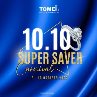 Tomei 10.10 Super Saver Carnival Sale at Johor Premium Outlets (3 October 2022 - 10 October 2022)