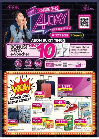 AEON Bukit Tinggi AEON Member Day Sale (6 October 2022)