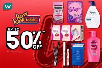 Watsons Kaw Kaw Deals Sale Up To 50% OFF (6 October 2022 - 10 October 2022)