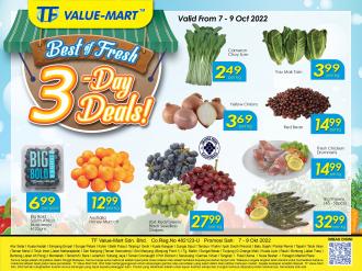 TF Value-Mart Weekend Fresh Items Promotion (7 October 2022 - 9 October 2022)