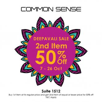 Common Sense Deepavali Sale at Genting Highlands Premium Outlets (7 October 2022 - 26 October 2022)