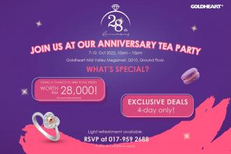 Goldheart Mid Valley Megamall Anniversary Tea Party Promotion (7 October 2022 - 10 October 2022)
