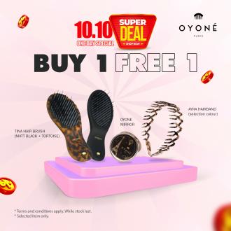 Isetan KLCC Oyone Paris 10.10 Buy 1 FREE 1 Promotion (10 October 2022)