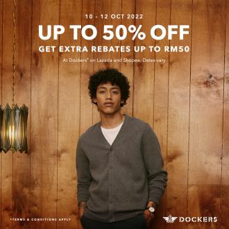 Dockers 10.10 Sale Up To 50% OFF (10 October 2022 - 12 October 2022)