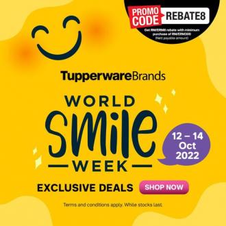 Tupperware Brands World Smile Week Promotion (12 October 2022 - 14 October 2022)