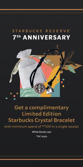 Starbucks Reserve 7th Anniversary Promotion (13 October 2022 onwards)