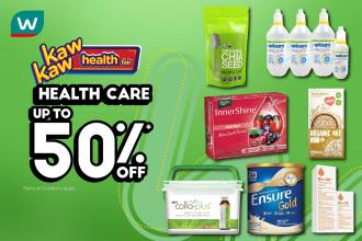 Watsons Health Care Sale Up To 50% OFF (13 October 2022 - 17 October 2022)