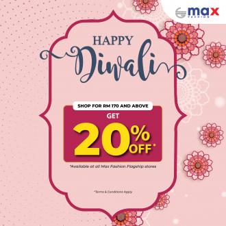 Max Fashion Diwali Sale (valid until 30 October 2022)