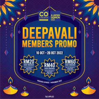 Colegacy Concept Store Deepavali Members Promotion (10 October 2022 - 26 October 2022)