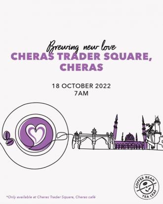 Coffee Bean Cheras Trader Square Opening Promotion (18 Oct 2022 - 27 Oct 2022)