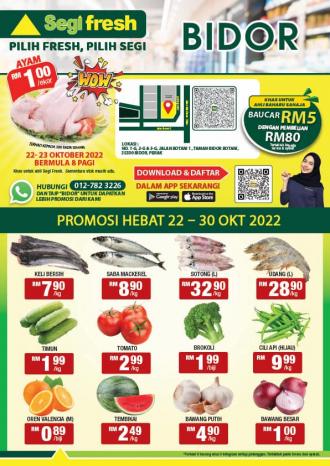 Segi Fresh Bidor Opening Promotion (22 October 2022 - 30 October 2022)