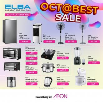 AEON ELBA October Sale Promotion (valid until 31 October 2022)