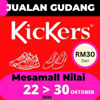 Kickers Warehouse Sale at Mesamall Nilai (22 Oct 2022 - 30 Oct 2022)